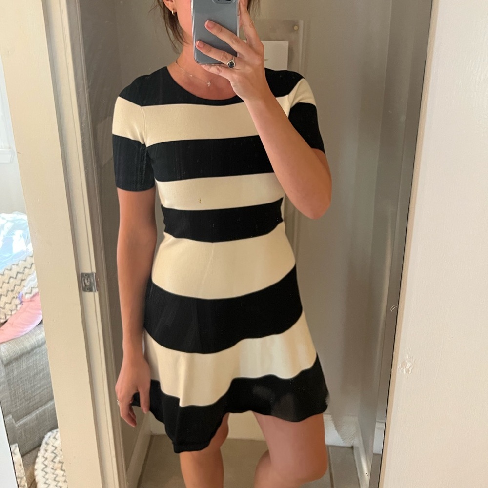 Black and White Dress